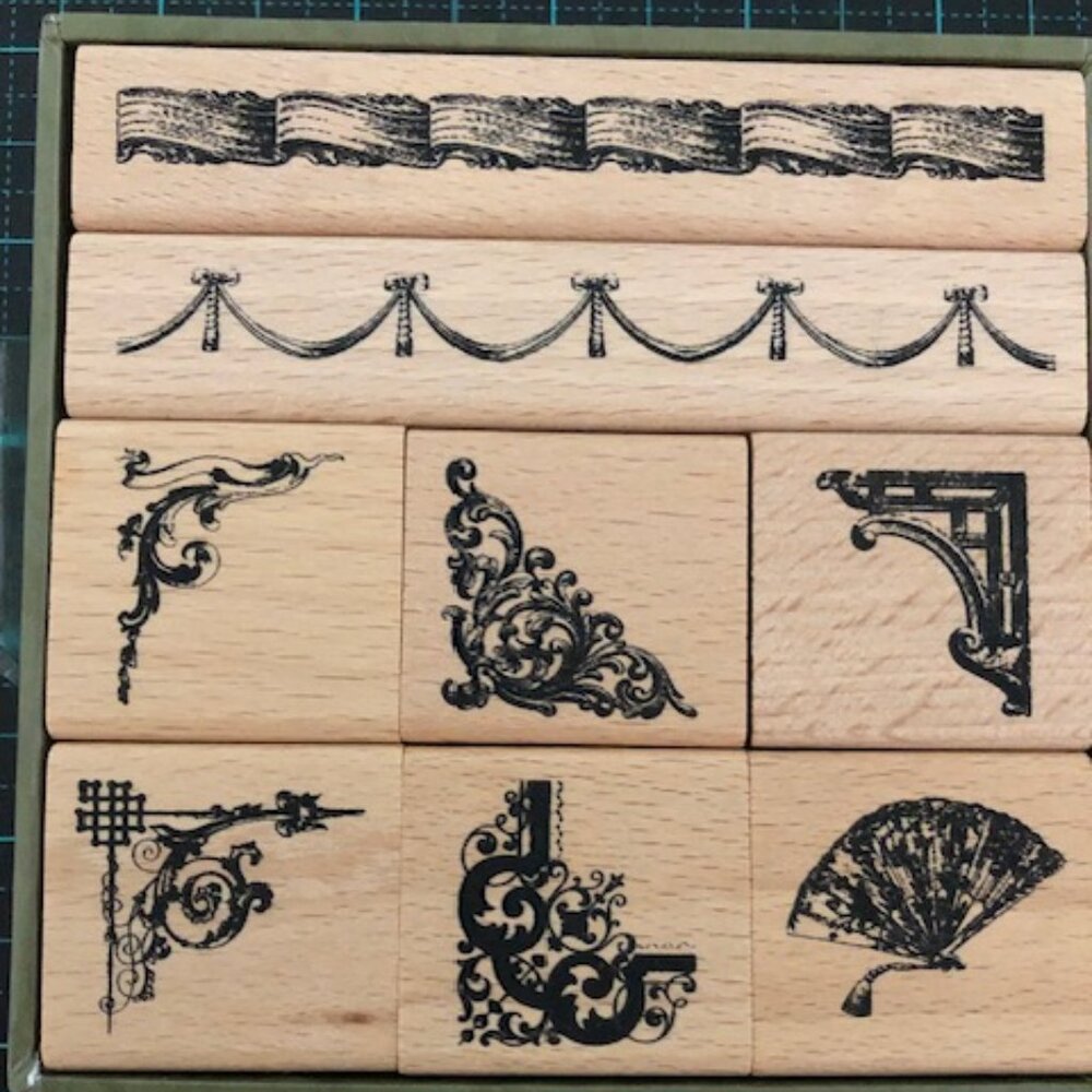 Anna Griffin Stamp Set - Borders & Corners